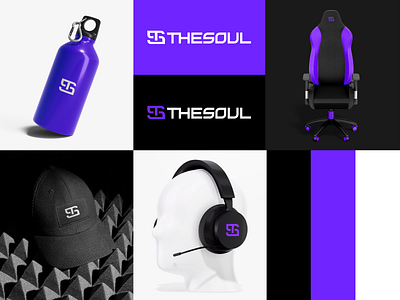 TheSoul Logo brand branding design gaming logo graphic design icon identidad logo mockups vector