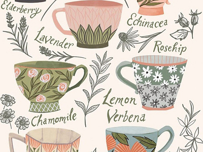 tea time @theydrawandcook graphic designs i follow ...