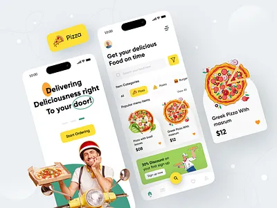 Food delivery ios - Mobile app app app design creative design delivery design food food app food delivery food delivery app food delivery service food order ios app mobile app mobile app design mobile design mobile ui ui uiux