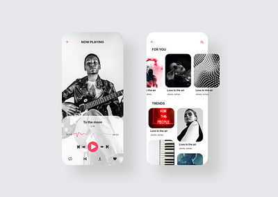 Daily UI 009 : Music Player app app design daily ui dailyui figma mobile mobile design music player ui uiux