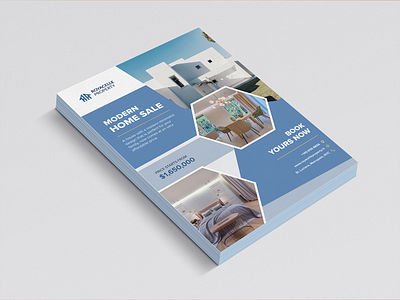 Stunning Property Flyer Design: Your Dream Home Awaits! branding design flyar graphic design illustration typography vector visual design