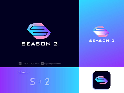 Letter S + Number 2 logo design app design app logo brand identity brand logo branding creative logo flat logo graphic design icon letter logo letter s logo logo logo inspiration minimalist logo mobile app logo modern logo number logo ui ui ux