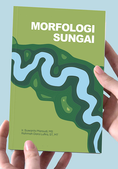 Morfologi Sungai - Book Cover Design book cover book layout design graphic design illustration novel design