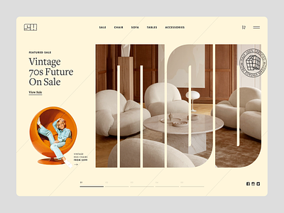 Shopify: Sofa King Concept branding design ecommerce illustration shopify ui ui design