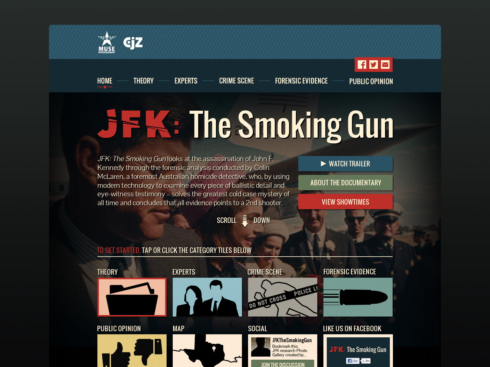 JFK: The Smoking Gun by Marie-Josee Dube on Dribbble