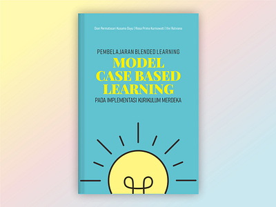 Cased Based Learning - Book Cover Design book cover book layout design graphic design illustration