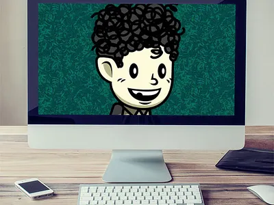 Curly Hair Guy Free 2D Sprites Game Asset android game design game game asset game character gamedev illustration sidescroller sprite sheet