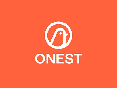 Onest bird branding home house letter lineart logo monogram nest o real estate simple