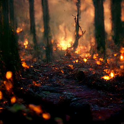 Wildfires design graphic design illustration photoshop