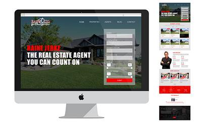 Raine & Co - Realty Website design digital web design website