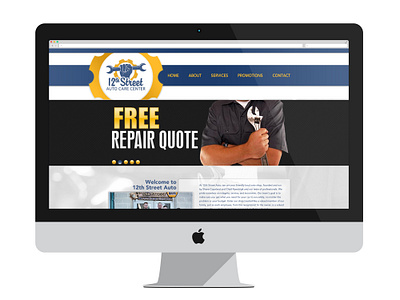 12th St Auto - Website Design design digital web website website design