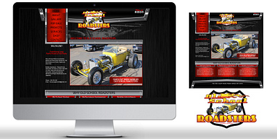 Old School Roadsters - Website Design branding design web website