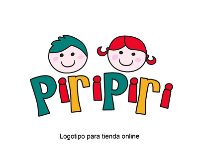 Logotipo vestuario infantil PiriPiri