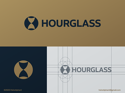 Hourglass logo clearance