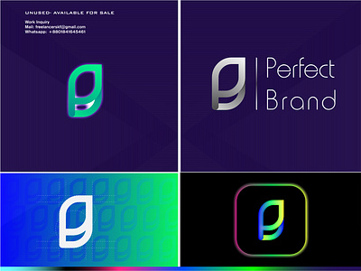 P+B_Logo Concept_Perfect Brand 3d logo a b c d e f g h i j k l m n o p branding design graphic design icon illustration logo logo design mark modern logo vector