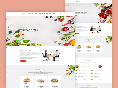 Restaurant HTML Template - Resta shopping