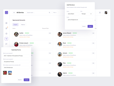 Admin Panel designs, themes, templates and downloadable graphic ...