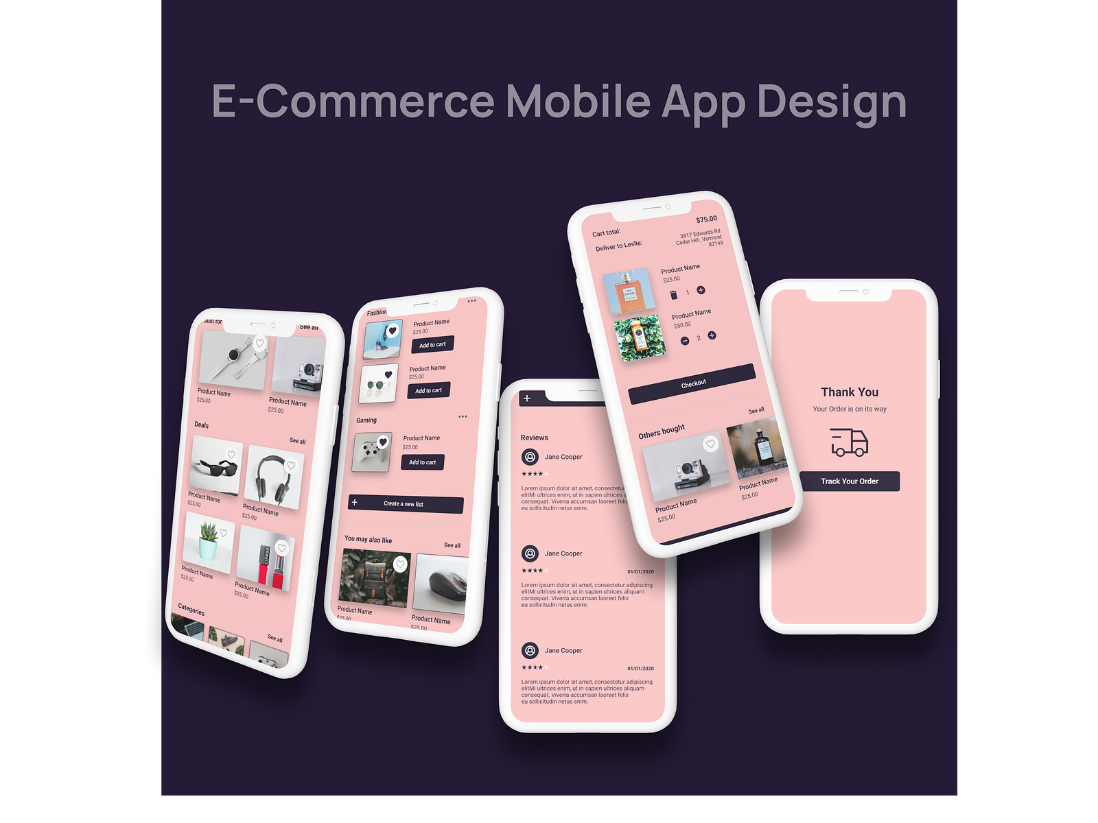 E Commerce Mobile App Ui Design By Hamid Ali Asad On Dribbble