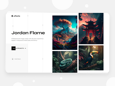 Ai Image Creator Portfolio Website By Abdur Razzak рџџ On Dribbble