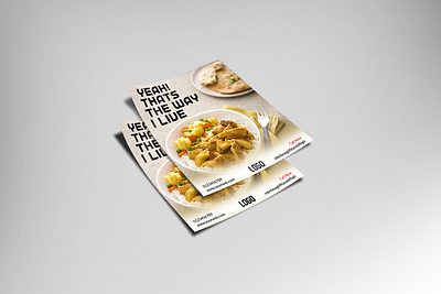 Food Flyer Design branding creative design graphic design graphicdesign