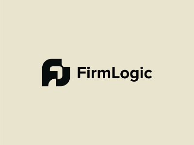 FirmLogic minimalist Logo Design branding firm identity logic logo logomaker logos mnarketing visual identity design