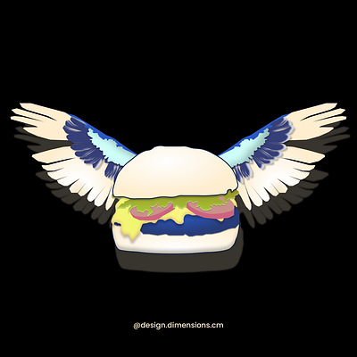 Burger Flight Branding Concept branding design figma graphic design illustration logo typography ui vector