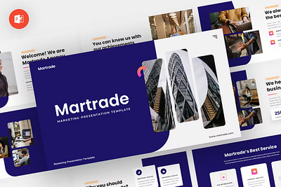 Martrade - Marketing Powerpoint Template abstract annual business clean corporate download google slides keynote pitch pitch deck powerpoint powerpoint template pptx presentation presentation template report slides template ui web
