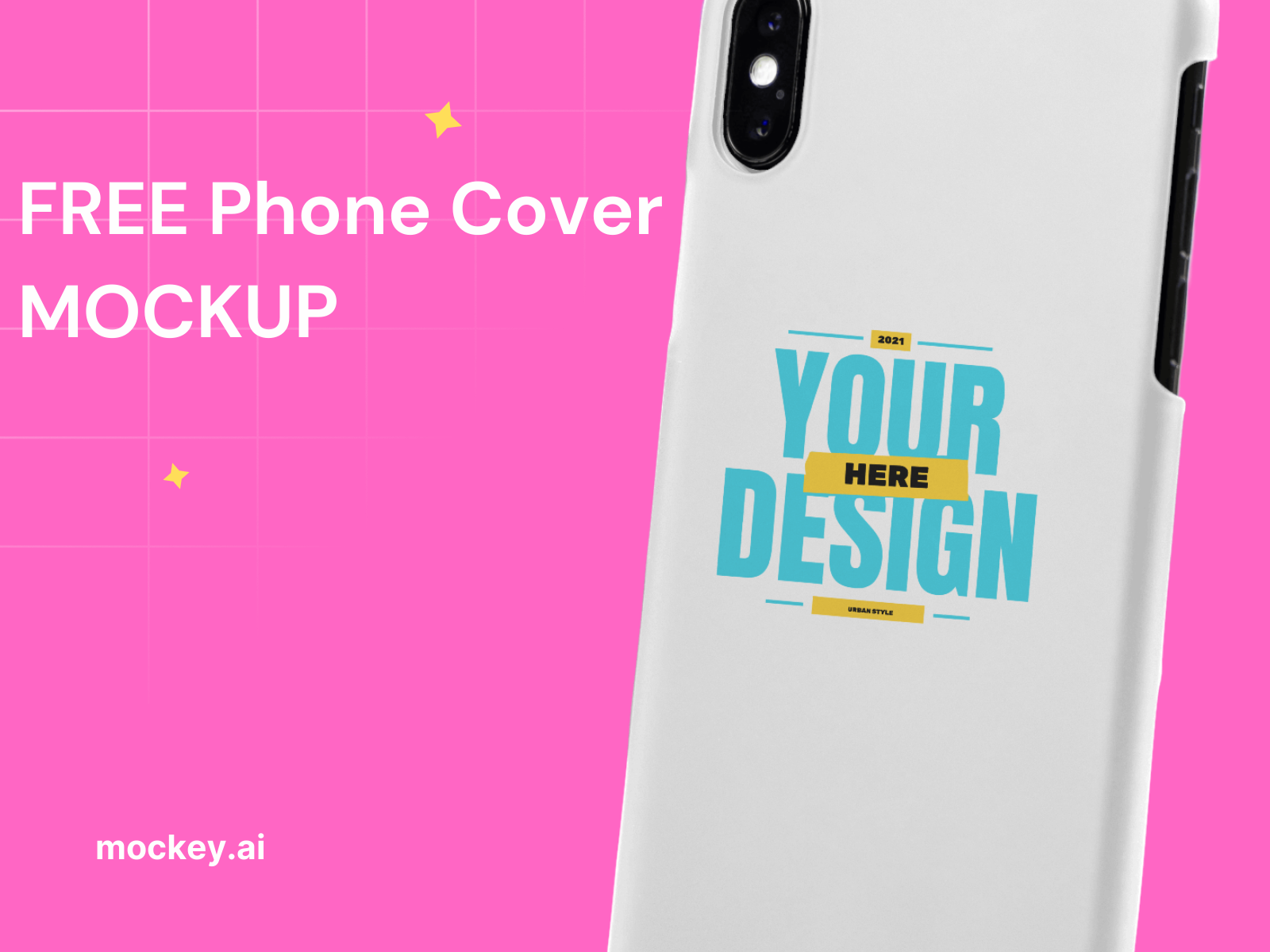 Free Phone Cover Mockup by mockey.ai on Dribbble