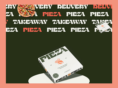 Pizza Brand UI Reel branding food landing page landing page design motion graphics pizza promotion showreel style guide ui ux webdesign website