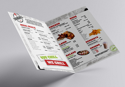 Restaurant Menu Design. menu design restaurant vector