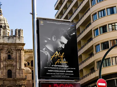 Poster Design for Concert. adobe advertising vector