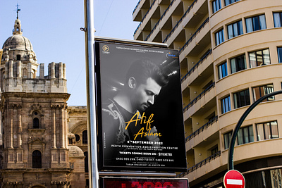 Poster Design for Concert. adobe advertising vector