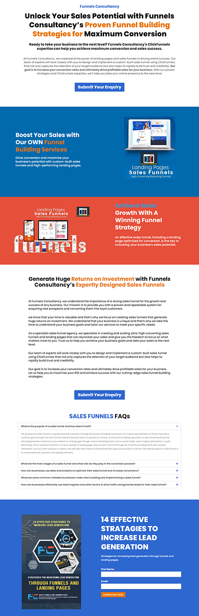 Funnels Consultancy Website click funnel clickfunnels clickfunnels landing page clickfunnels sale page funnels consultancy high converting sales funnel membership funnel product launch funnel sale funnel service launch funnel