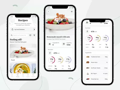 CalReceipts - Track Calories, Manage Your Expenses animation branding design figma illustration logo mobile design prototype ui ux vector
