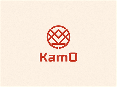 Monogram Logo KamO 3d art brand design branding design design logo flatdesign graphic design icon identity illustration initials lattering logo logo design logo inspiration logo maker minimalism monogram typography