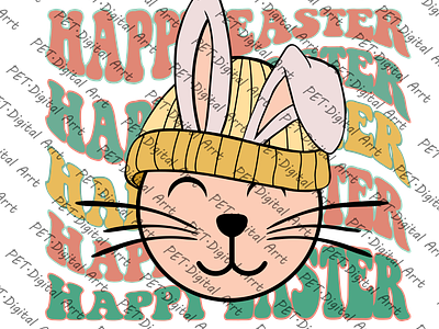 Happy Easter Day design easter graphic design happy happy easter day illustration sublimation