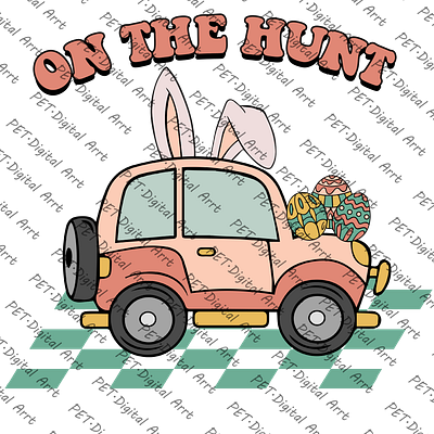 Happy Easter Day Sublimation design easter easter day egg graphic design happy happy easter day illustration on the hunt rabbit
