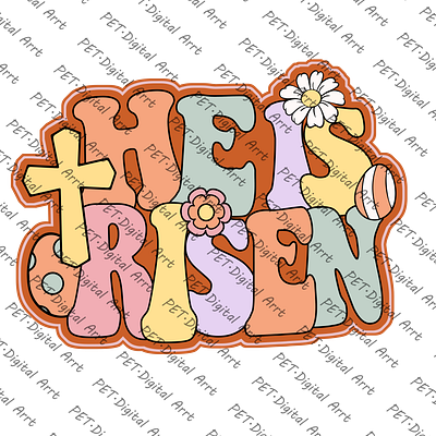 Happy Easter Day Sublimation design egg graphic design happy happy easter day he is risen illustration rabbit sublimation