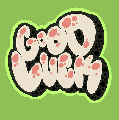 Good Luck branding design good graphic design illustration lettering logo luck procreate typography