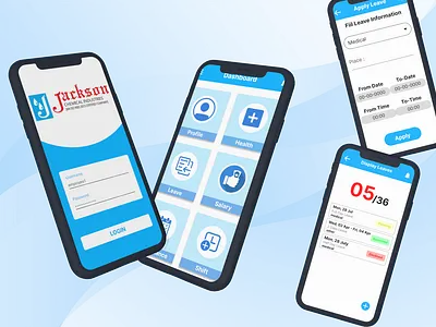 Employee Management App 3d app design graphic design logo ui ux