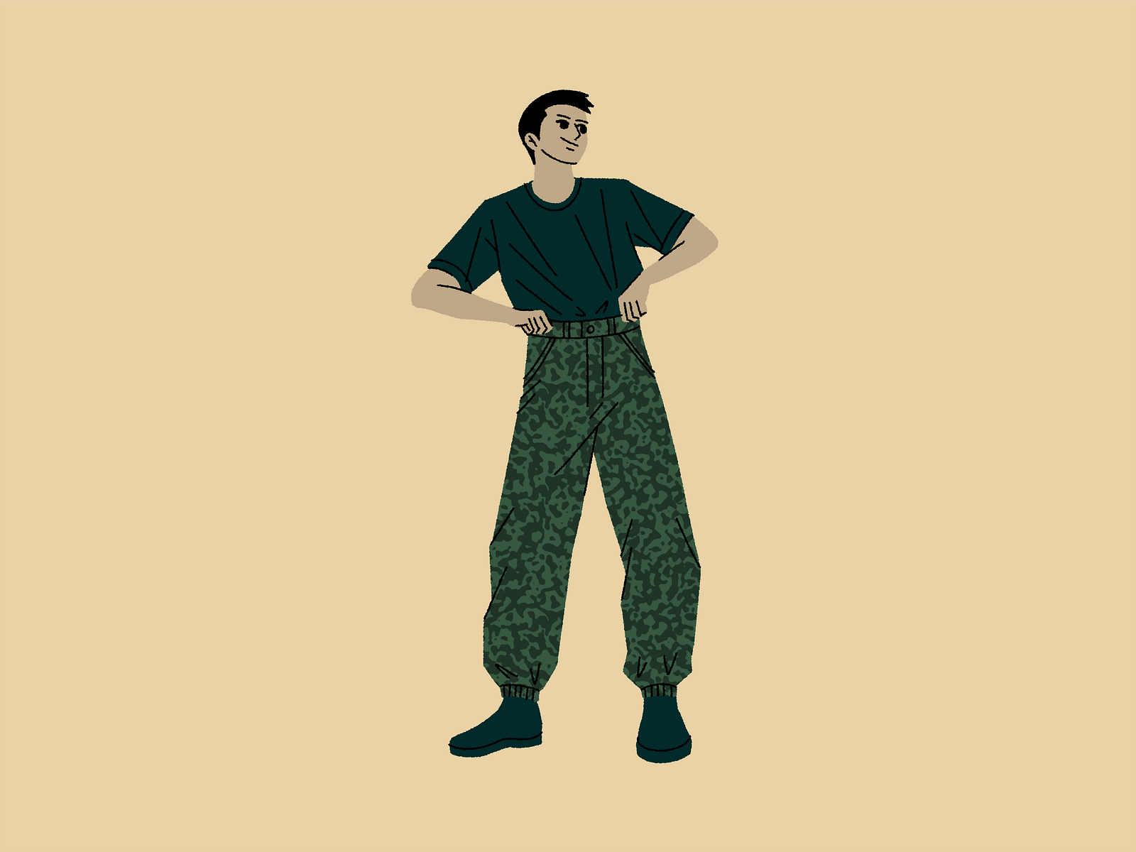 cool-guy-pose-by-kyaracter-on-dribbble