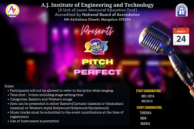 Singing event poster branding design graphic design typography ui ux