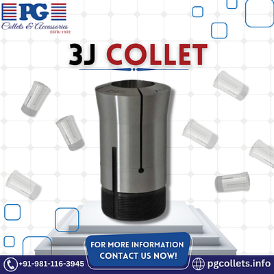 The best quality 3J round smooth collet for lathes. collet