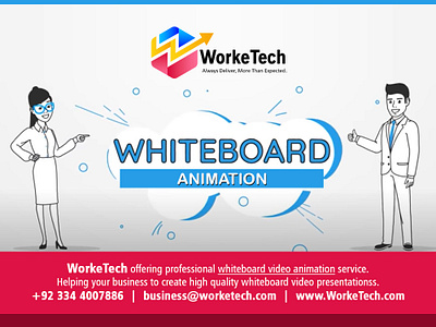 Whiteboard Animations animations explainer videos whiteboard worketech