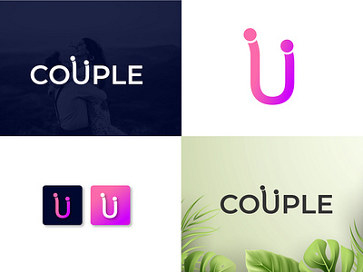 Couple Logo branding carelogo connectlogo couple logo logo love logo relation logo