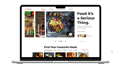 Food Ink animation app branding design ecommerce food graphic design illustration logo motion graphics typography ui ux vector