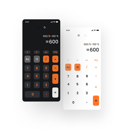 Daily UI Challenge 004 - Calculator app design graphic design productdesiner ui
