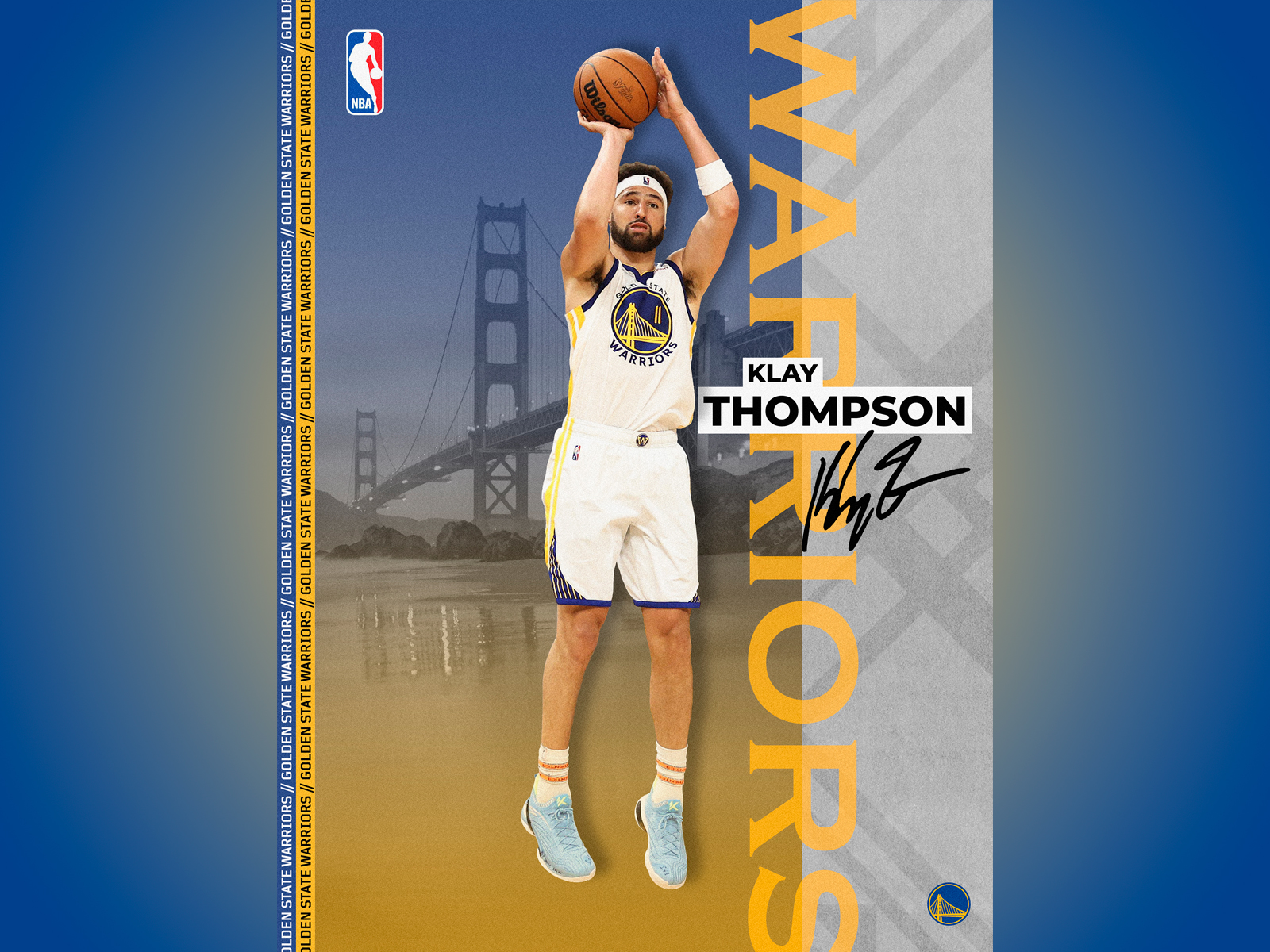 Klay Thompson - NBA Poster By Espacio Kreativo On Dribbble