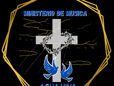 Logo para Ministerio de Musica design graphic design illustration vector