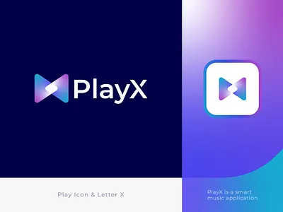 PlayX Logo Design branding coloring logo design graphic design illustration logo logo design minimal minimalist play logo mininmal play logo music logo music play logo music x logo play logo play x logo playx logo ui ux vector x logo